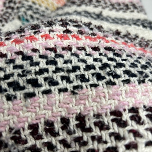 Women BAJA JOE Small Knit Hoodie Pullover Multicolor Sweater - Picture 8 of 13